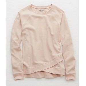 Aerie Cross Front Pullover Sweatshirt
